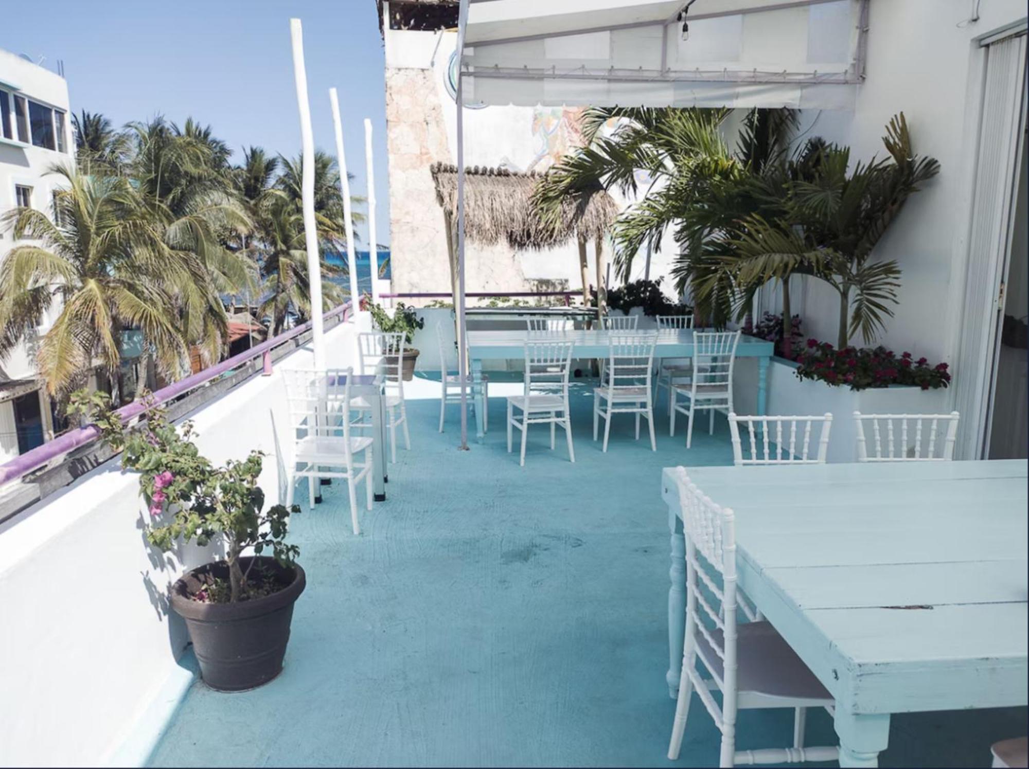 Hostal Del Mar بلايا ديل كارمن المظهر الخارجي الصورة